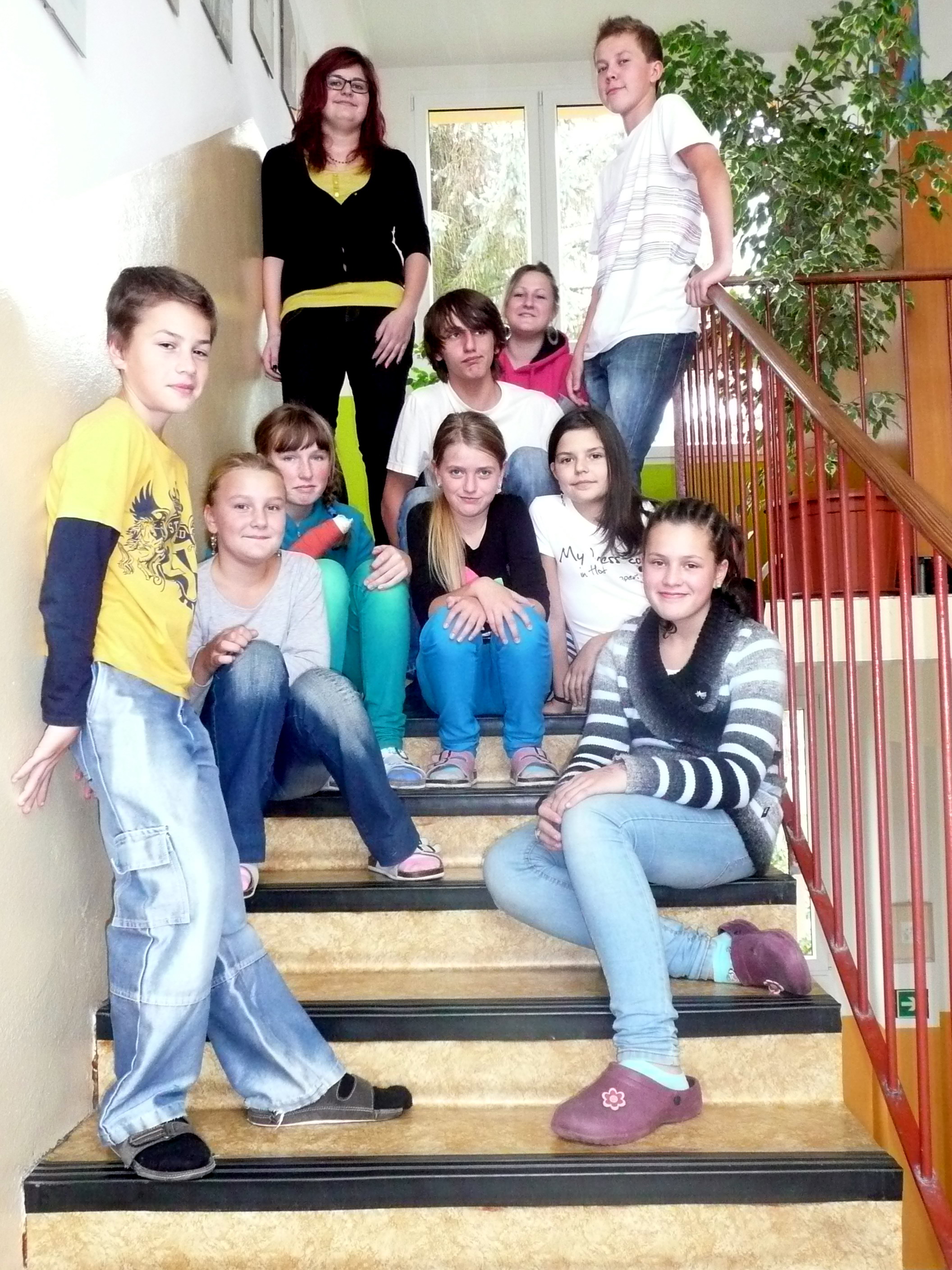 5. ročník: Tereza Bloudková, Petra Hodačová, 6. ročník: Petr Šimáček, Dominika Veletová, 7. ročník: Nikol Šebestová, Klára Šimáčková, 8. ročník: Daniel Tkadlec, Dominik Vlček, 9. ročník: Kateřina Bloudková, Lucie Zajíčková