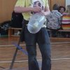 Přednáška o AIDS 8.12.2010 v tělocvičně školy