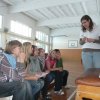 Přednáška o AIDS 8.12.2010 v tělocvičně školy