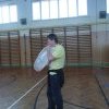 Přednáška o AIDS 8.12.2010 v tělocvičně školy