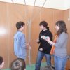 Přednáška o AIDS 8.12.2010 v tělocvičně školy