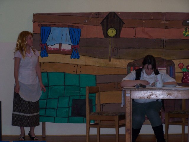 Divadelní představení dramatického kroužku