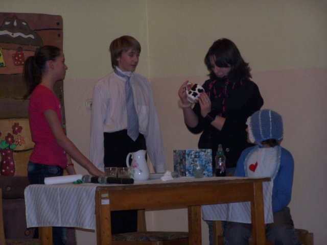 Divadelní představení dramatického kroužku