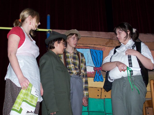 Divadelní představení dramatického kroužku