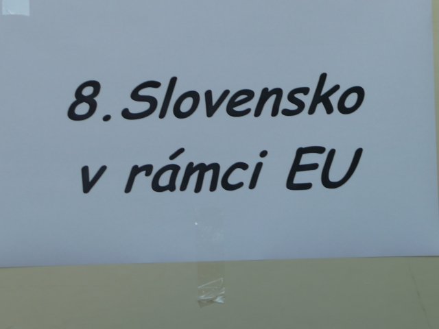 EU - Slovensko - projektový den 27.6.2011