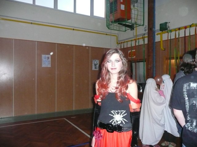 Halloween party v tělocvičně školy 26.10.2010
