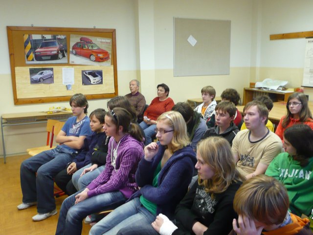 Přednáška o holocaustu 16.11.2010 pro žáky 8. a 9. ročníku