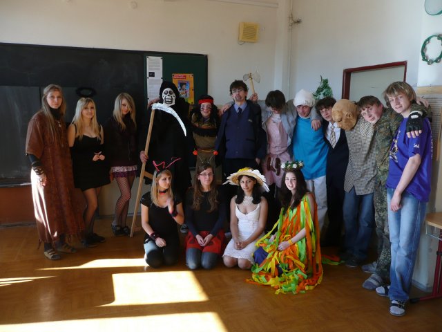 Masopust 8. 3. 2011 v tělocvičně školy