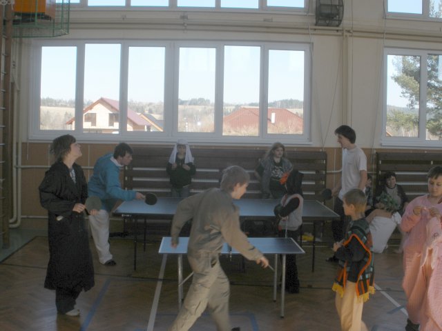 Masopust 8. 3. 2011 v tělocvičně školy
