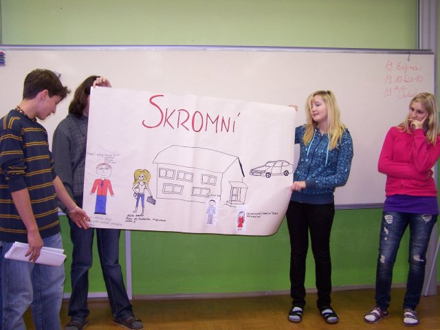 Projektový den žáků 8. a 9. ročníku  matematické gramotnosti - Rozumíme penězům