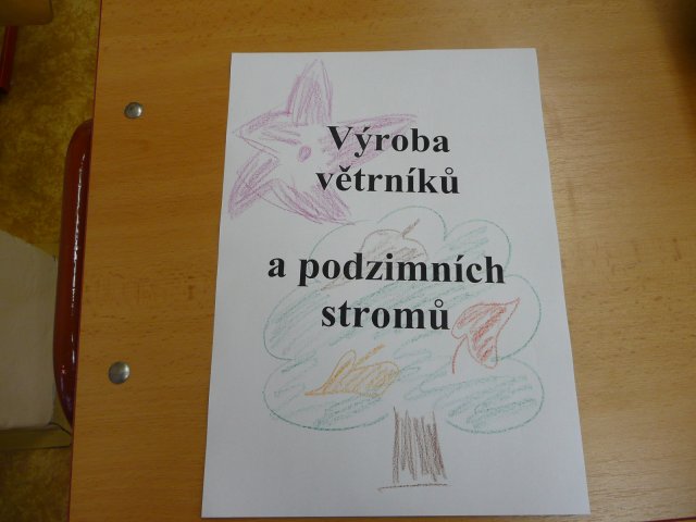 Podzimní inspirace - projektový den 15.10.2010