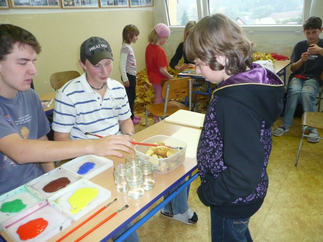 Podzimní inspirace - projektový den 15.10.2010