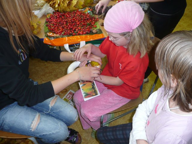 Podzimní inspirace - projektový den 15.10.2010