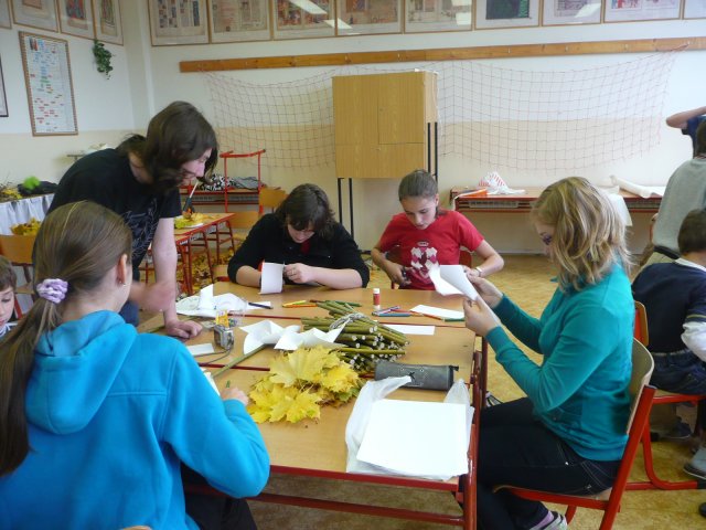 Podzimní inspirace - projektový den 15.10.2010
