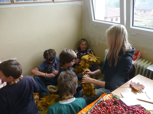 Podzimní inspirace - projektový den 15.10.2010