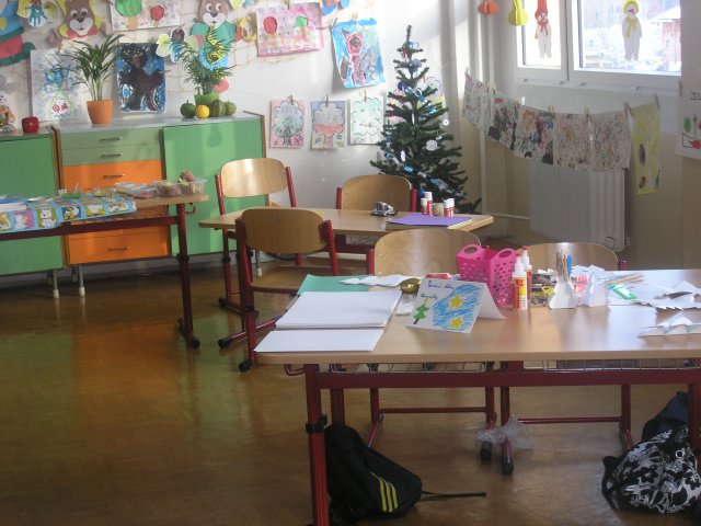 Vánoční dílna konaná v sobotu 27.11.2010  v prostorách školy
