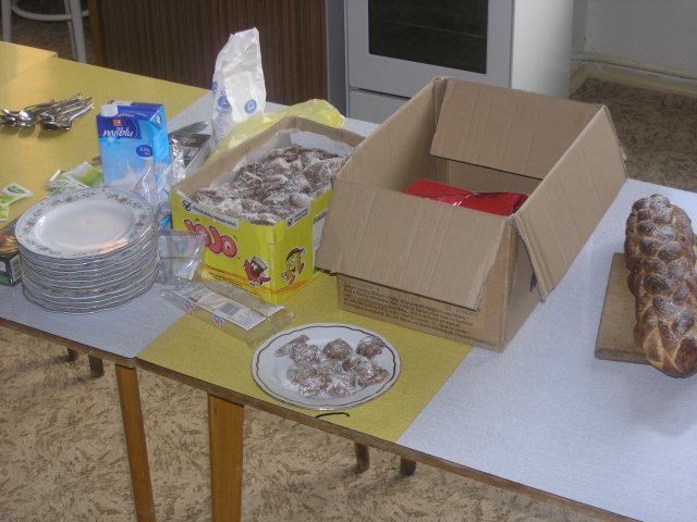 Vánoční dílna konaná v sobotu 27.11.2010  v prostorách školy