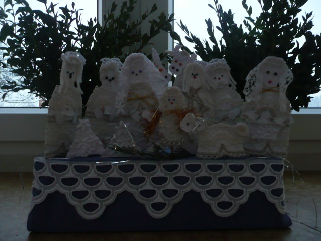 Vánoční dílna konaná v sobotu 27.11.2010  v prostorách školy
