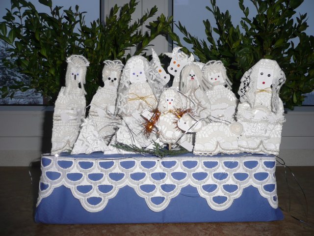 Vánoční dílna konaná v sobotu 27.11.2010  v prostorách školy