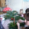 Vánoční dílna konaná v sobotu 27.11.2010  v prostorách školy