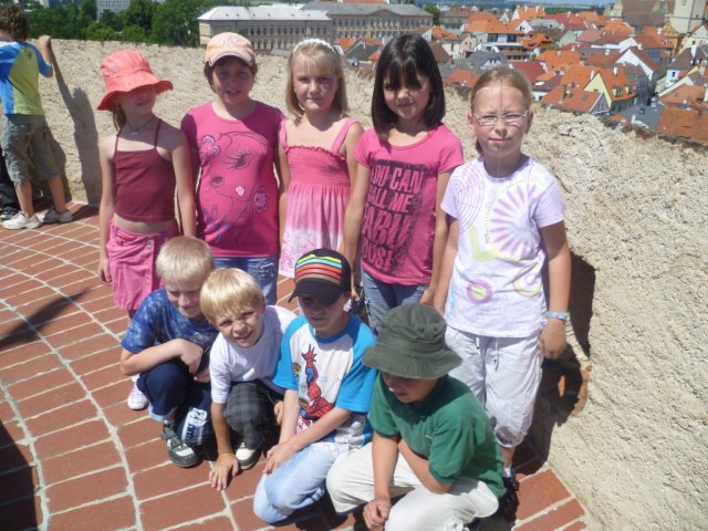 Výlet prvního stupně 22.6.2011