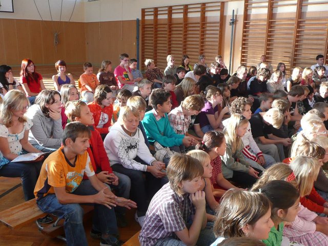 Slavnostní zahájení školního roku 1. 9. 2009
