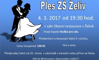 Školní ples ZŠ Želiv 2017