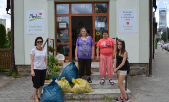 Sbírka víček 2016