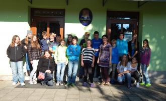 Beseda se žákovským parlamentem ze Senožat