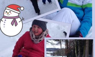 Sáňko-talířo-bobování u Beláku