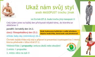 Ukaž nám svůj styl aneb masopust trochu jinak
