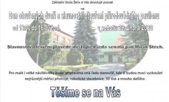 Dveře naší školy se otevřou veřejnosti