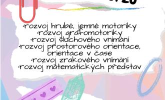 Klubík - přípravný kurz pro budoucí prvňáčky