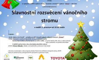 Slavnostní rozsvícení vánočního stromu